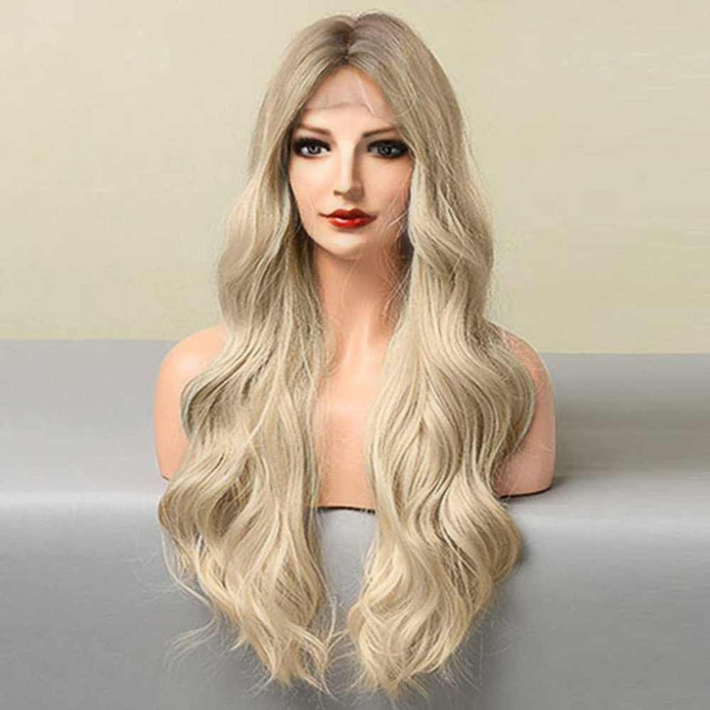 Blonde Wavy Lace Wig